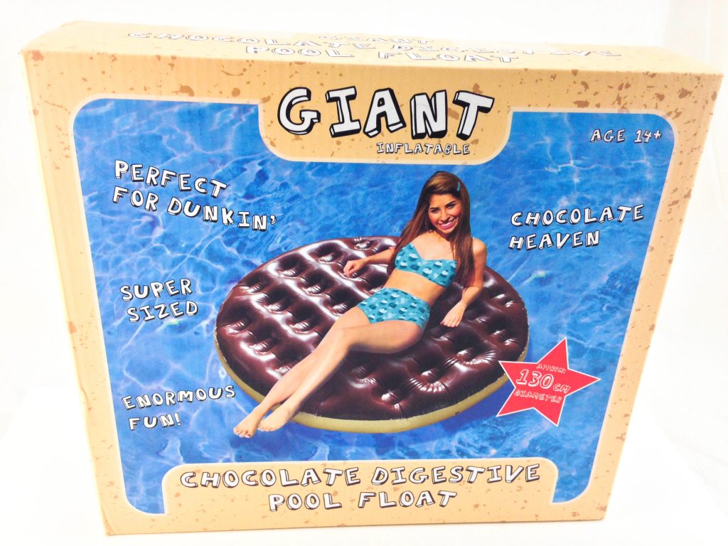 Chocolate Digestive Pool Float