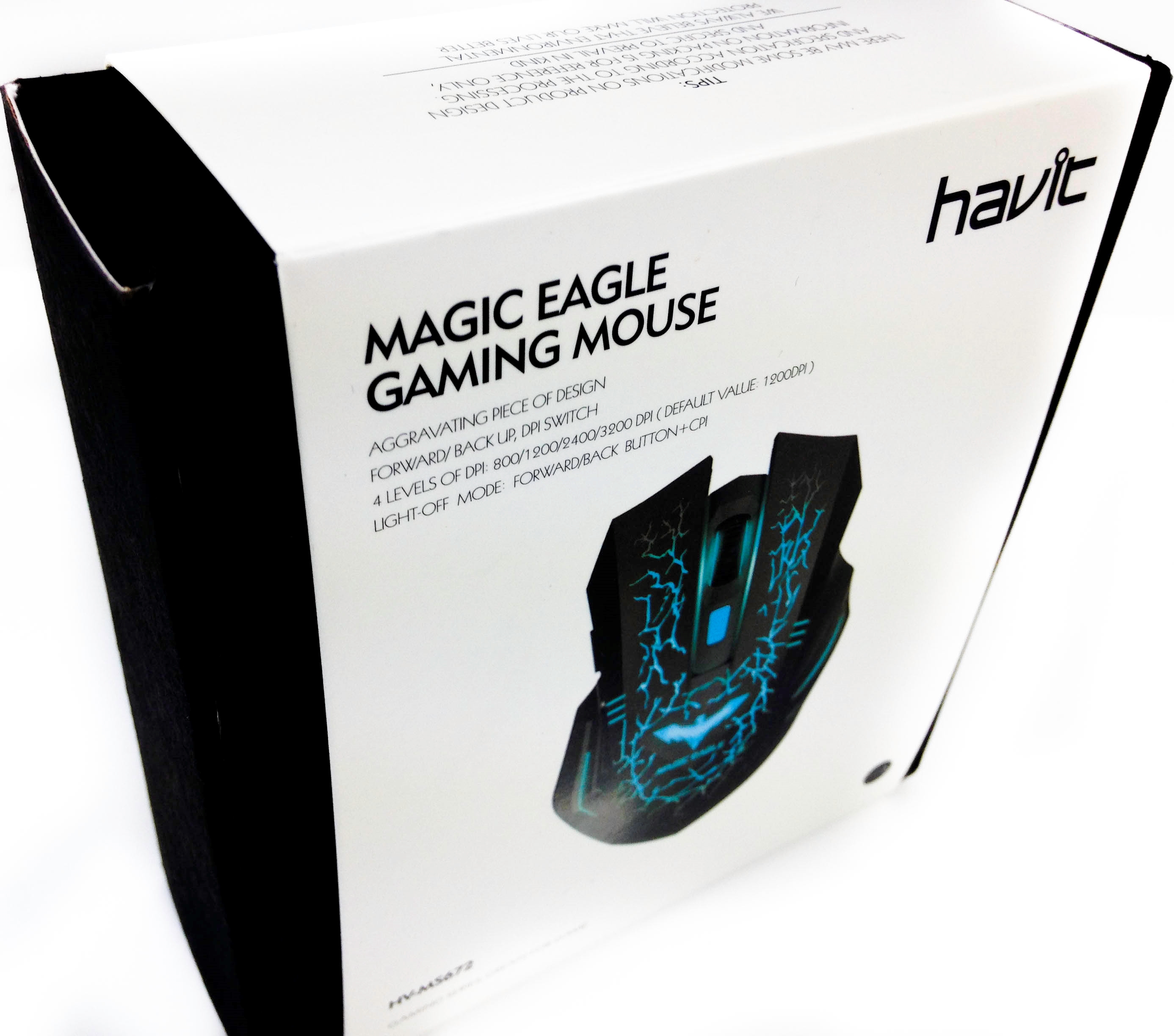 magic eagle gaming mouse modelhvms745