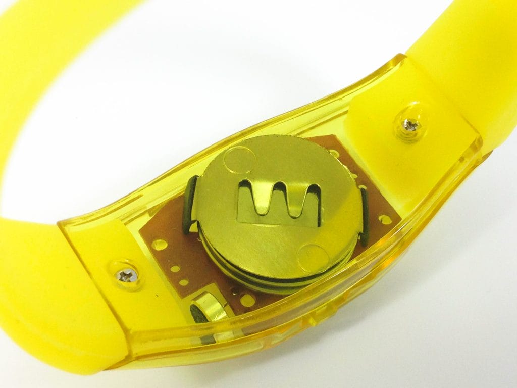 Image shows the battery case on the back.