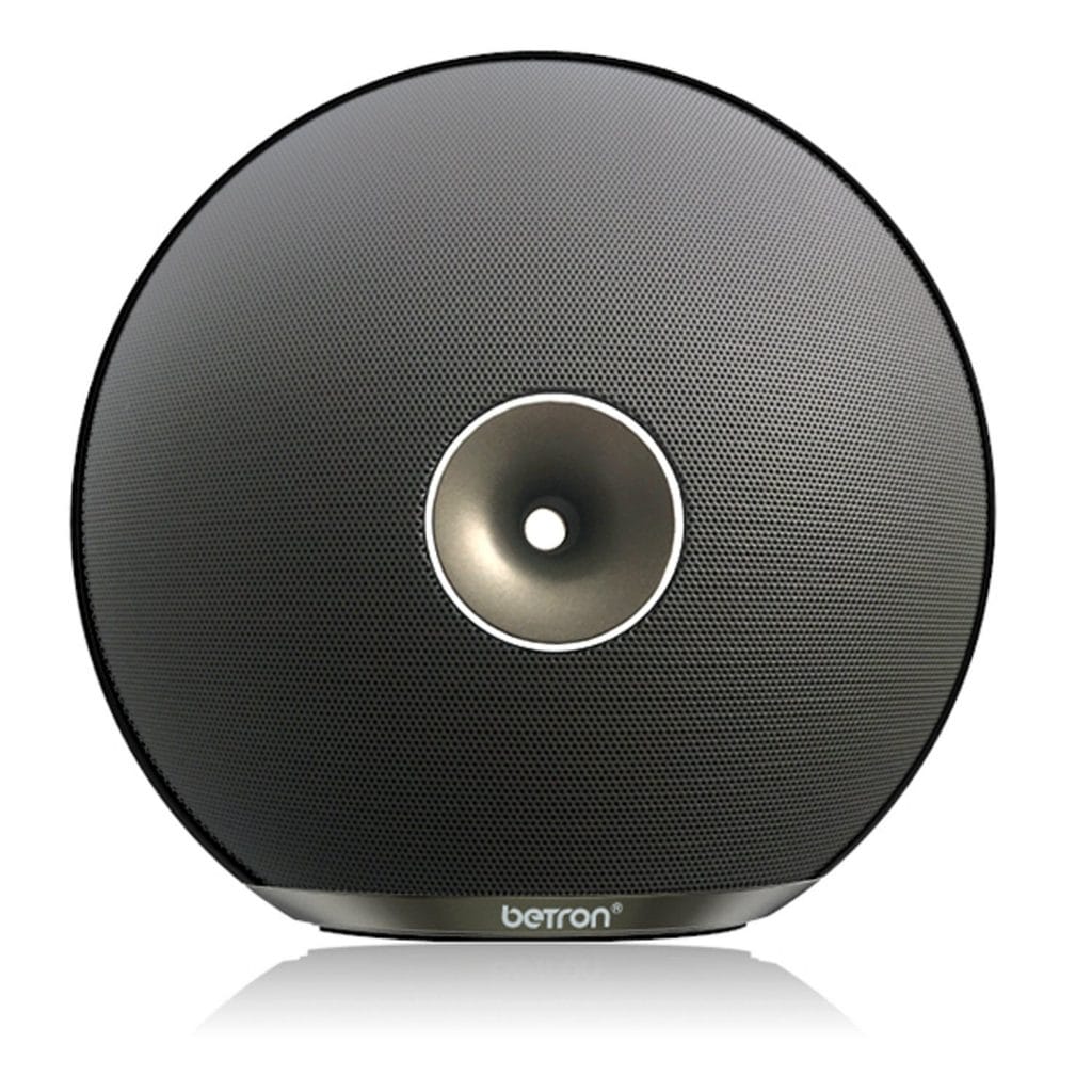 Stock image of the Betron XR77 Bluetooth Speaker.