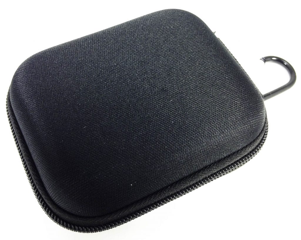 Hizek Mobile Phone Camera Lens Kit Image shows the soft shell case for the Hizek Mobile Phone Camera Lens Kit.
