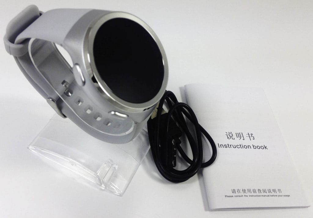 Image shows the included contents in a laid out position.