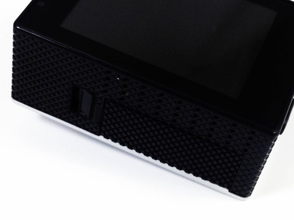 PINGKO F71 Sports Action Camera Image of the battery compartment