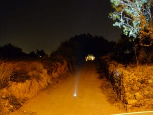 A vertical beam shot of the LR12