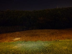 The TINI Cu lighting up an area