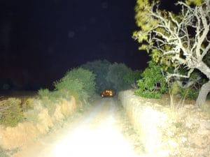 TINI Cu lighting up a dusty path