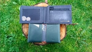 Plenty of space for my multitool, notes and debit cards