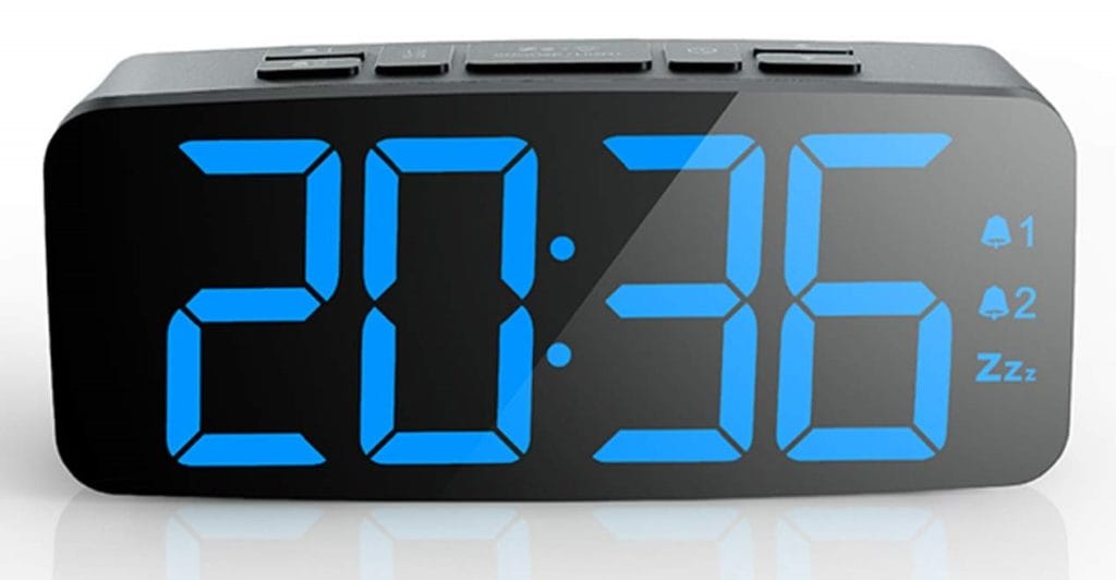 PINGKO Digital Alarm Clock