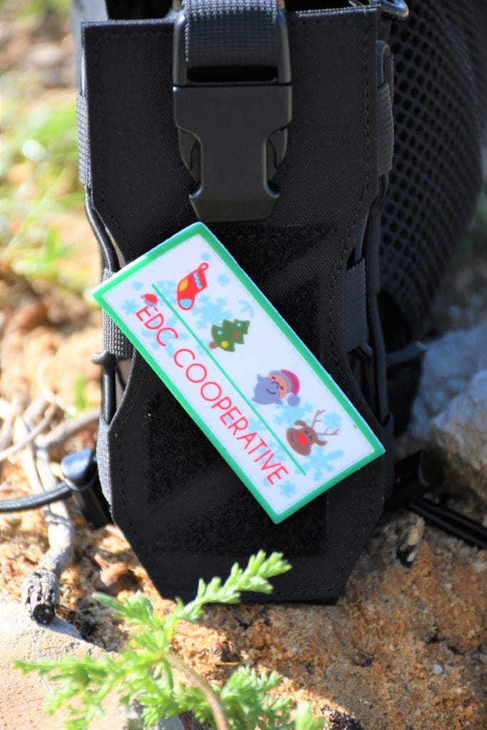 The laser-cut Velcro patch platform on the front of the HUNTERZ gives it a very fashionable look