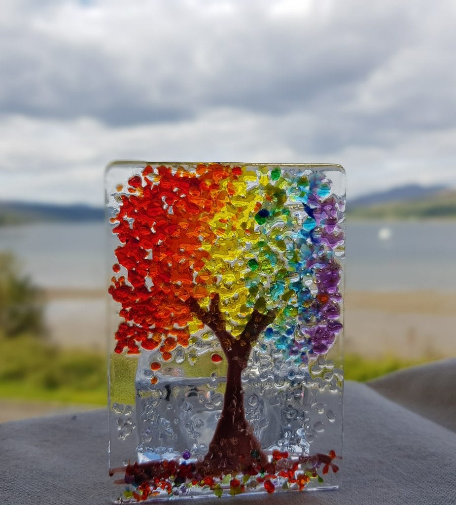 Crafty Glass Studio Rainbow Tree - My Helpful Hints® Product Review