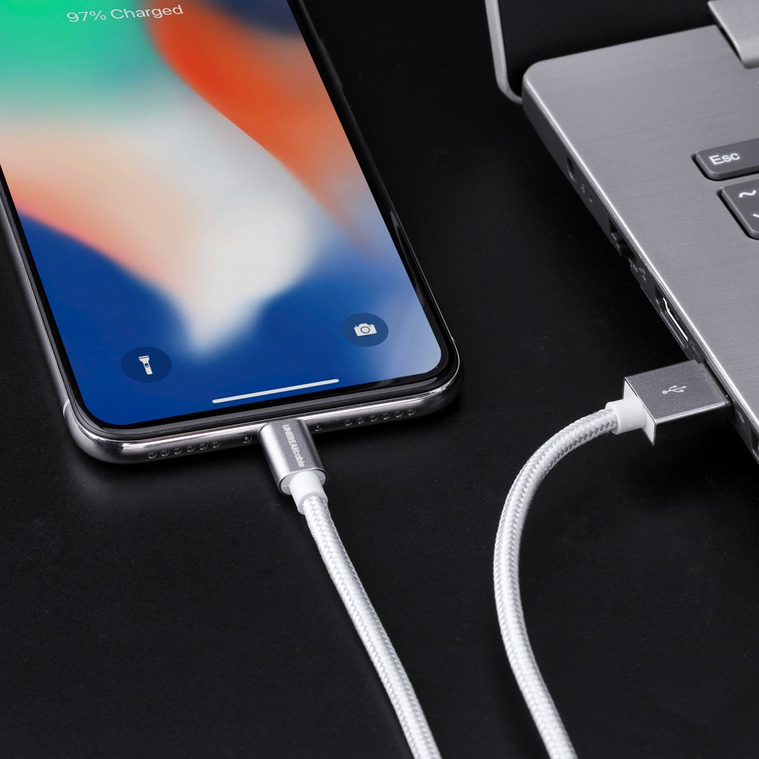 UNBREAKcable iPhone Charger