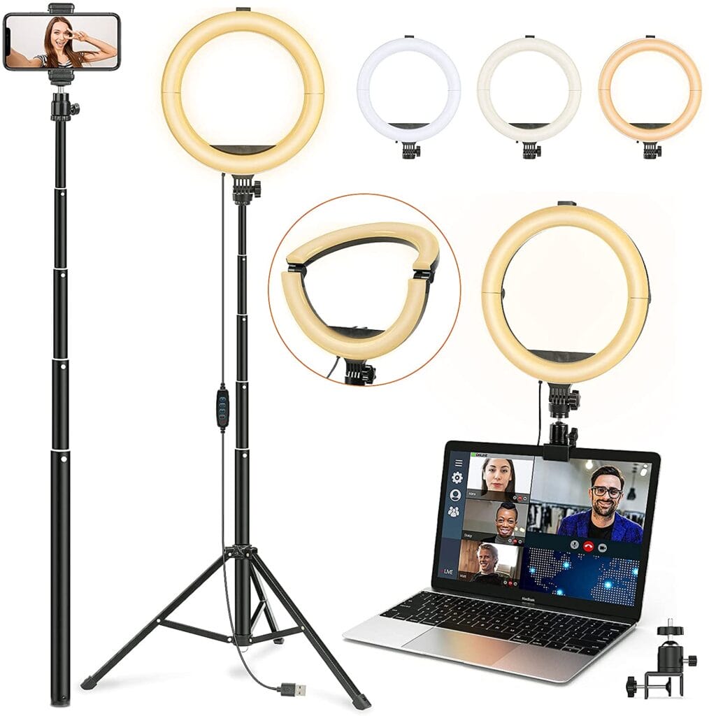 Image shows the tripod product page.