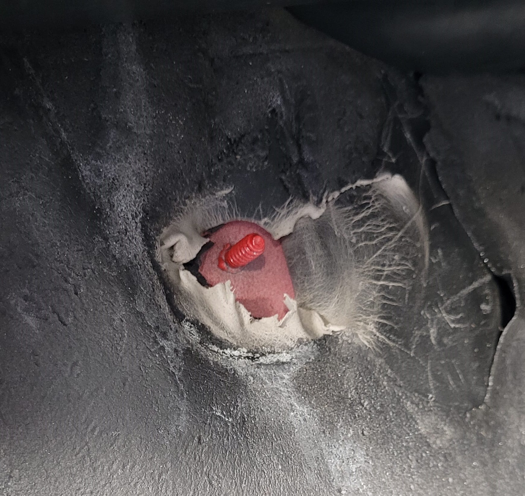 Road Angel Halo Dash Cam Hardwiring Kit Image shows a threaded stud.