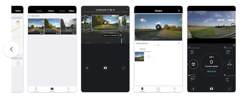 Road Angel Halo App Image shows a screenshot of the Halo app.