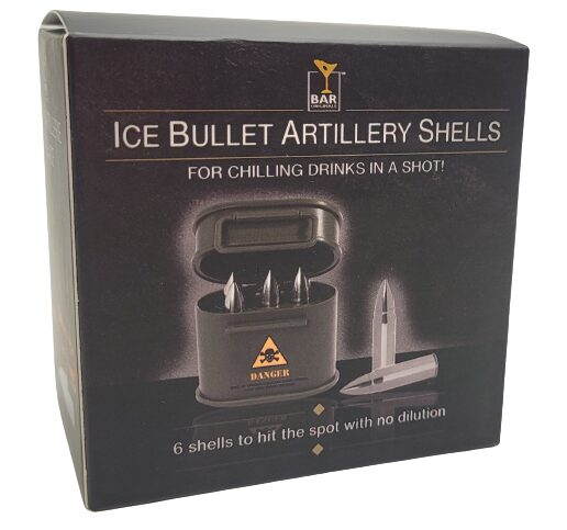 Bar Originale Bullet Ice Cubes Image shows the outer box of the Bar Originale Bullet Ice Cubes.