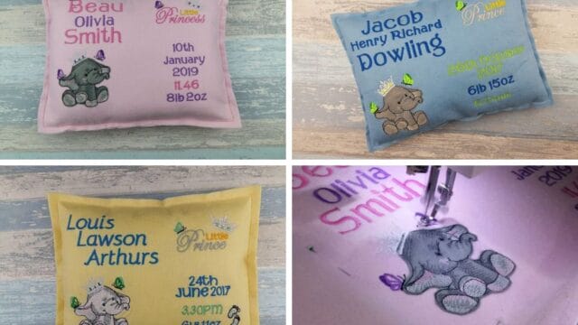 Personalised Baby Pillow Gifts
