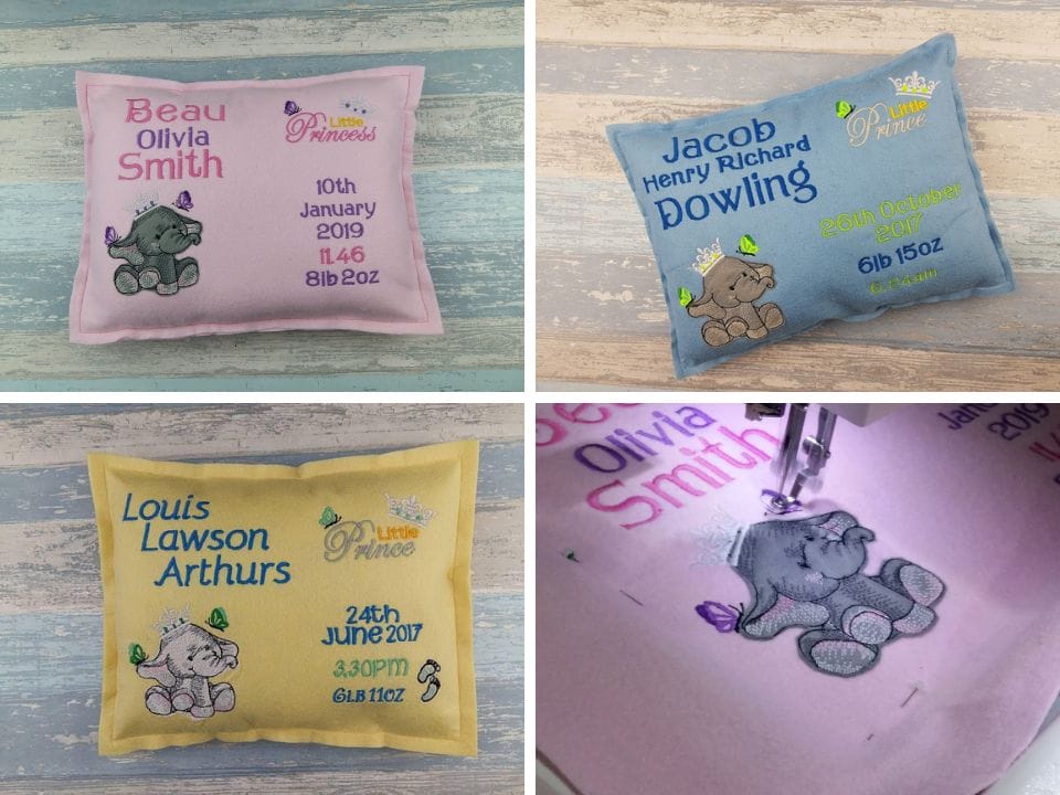 Personalised Baby Pillow Gifts