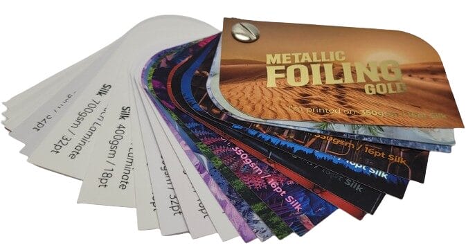 Aura Print Image shows the Aura Print Metallic Foil Pack in a squished out position.