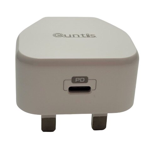 Quntis PD Fast Charger Image shows the single USB-C port.