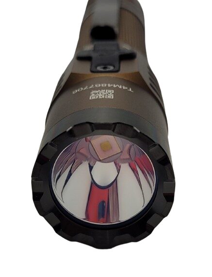 Image shows the head of the Acebeam T35 Flashlight.