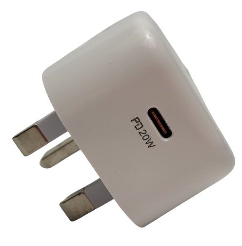 Image shows the USB-C port on the underside.