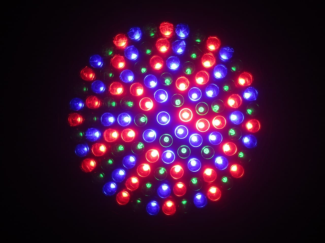 Image shows RGB in LED form